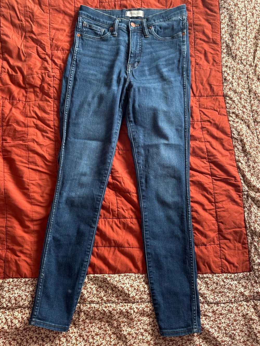 Madewell Indigo Skinny Jeans